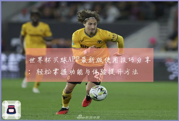 世界杯买球APP最新版使用技巧分享：轻松掌握功能与体验提升方法